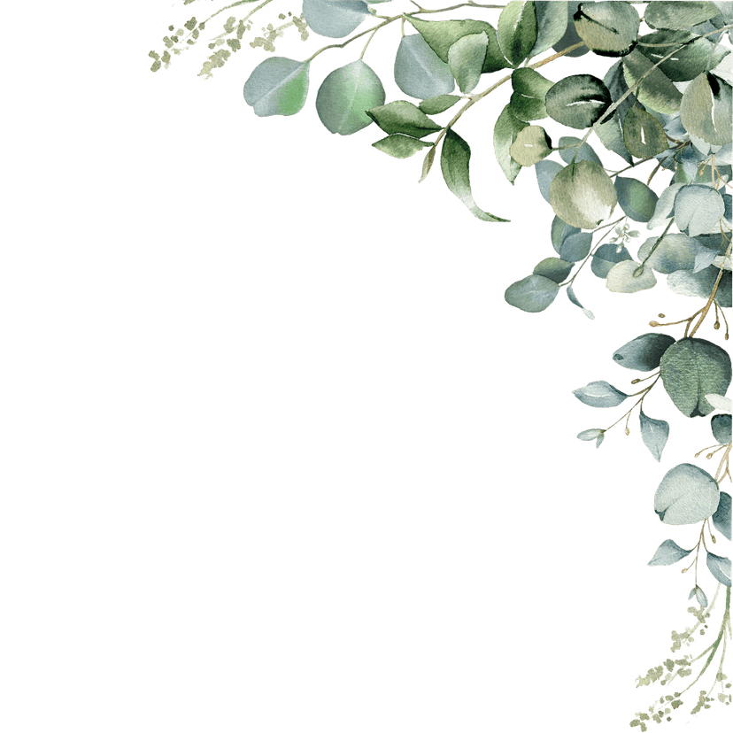 Leaves right corner overlay